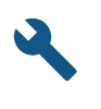 Ikona modrého klíče